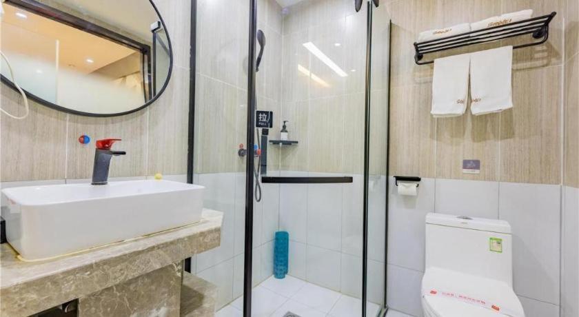 Thank Inn Hotel Hubei Wuhan Caidian Zhong Fa Xincheng Tongji Exterior photo